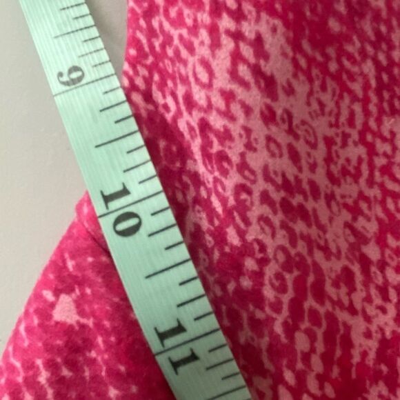 URBAN OUTFITTERS - SIZE 10 - WOMEN’S VIVICA FAUX LEATHER PANTS - SNAKESKIN PINK - Picture 6 of 12